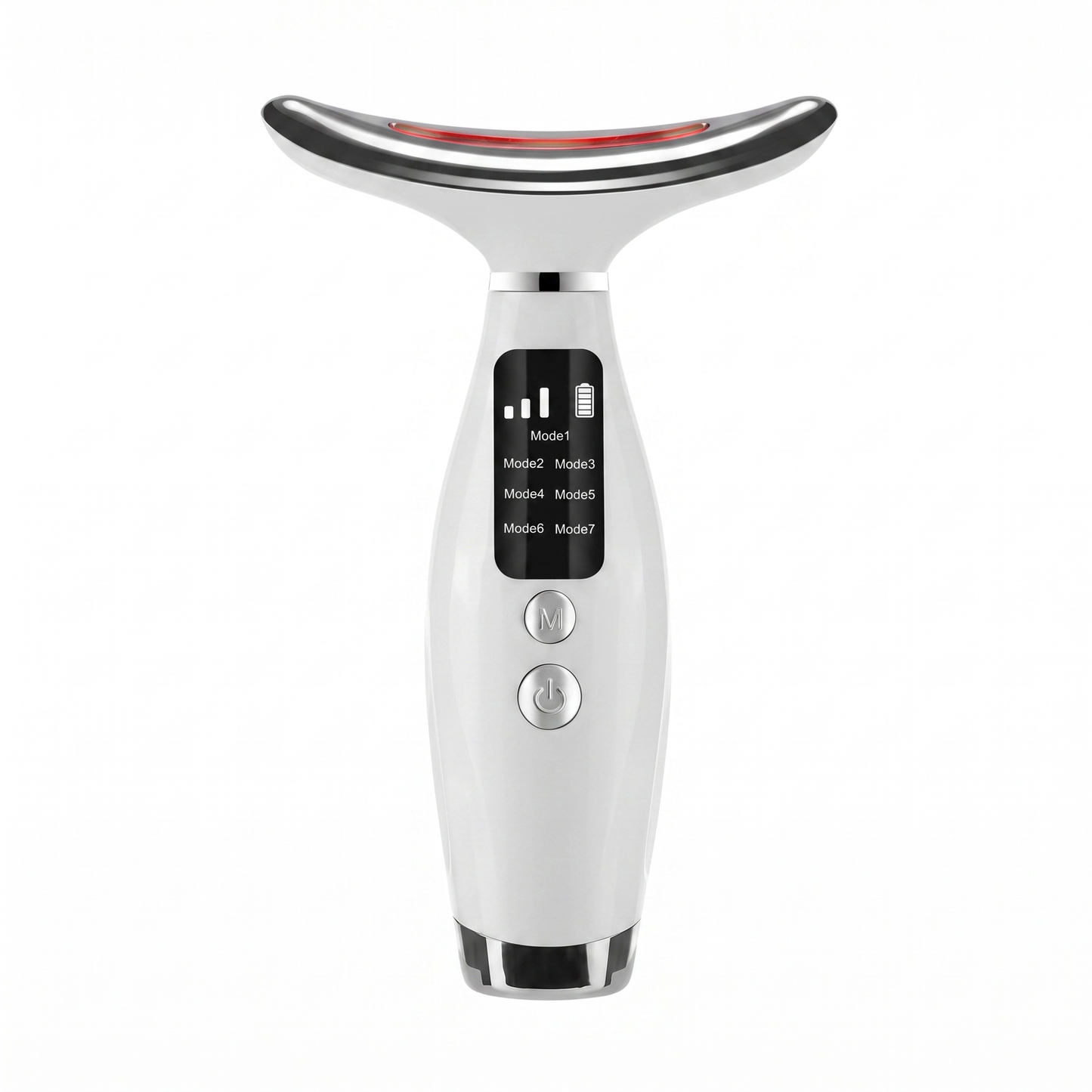 7-Color LED Face & Neck Massager | Anti-Wrinkle Vibration