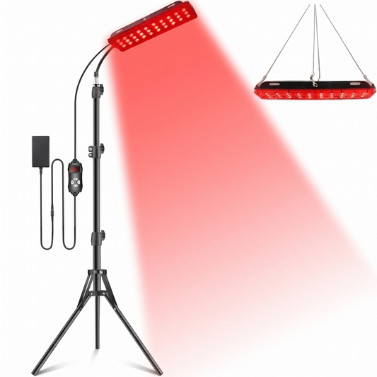 Red Light Therapy Panel Pro | 660nm 850nm with Tripod & Ceiling Mount